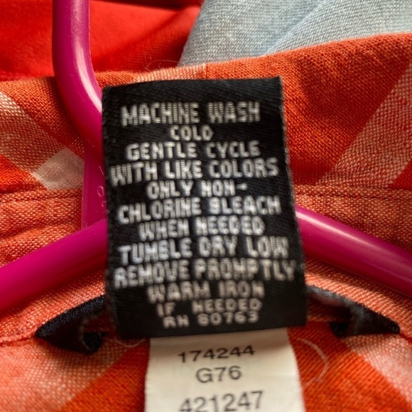 Moda International 100% Linen Shirt Dress 6P - Picture 4 of 5